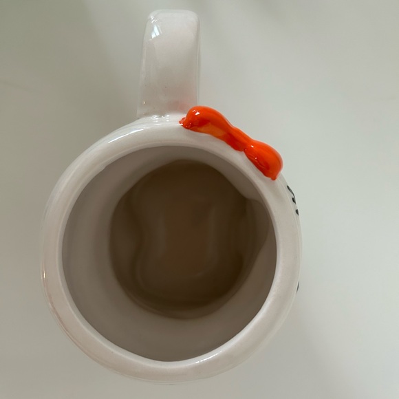 🖤New Halloween Mummy Girl Holding Candy Corn Hand Painted Ceramic Mug🎃 - Picture 6 of 7